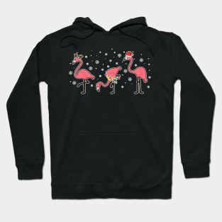 Funny Christmas Men Kids Women Flamingo Ugly Christmas Hoodie